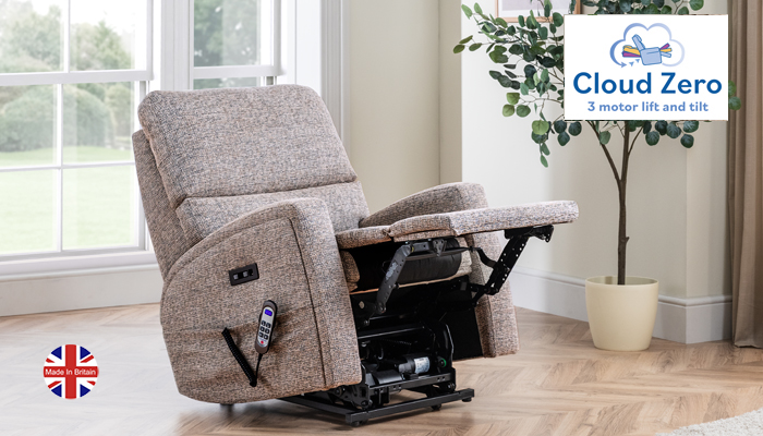 Southwell Standard Size, with footrest fully elevated