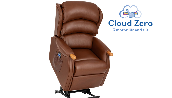 Westbury Grande Cloud Zero Riser Recliner Part Reclined