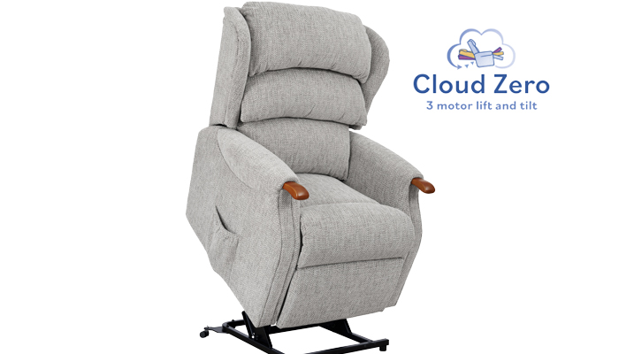 Westbury Standard size Riser Recliner with Cloud Zero Recliner action