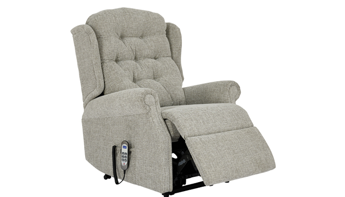 Woburn Petite Riser Recliner Chair in Raised Position