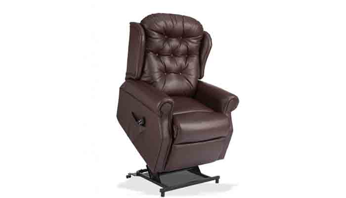 Woburn Cloud Zero Riser Recliner In Raised Position - Petite Size