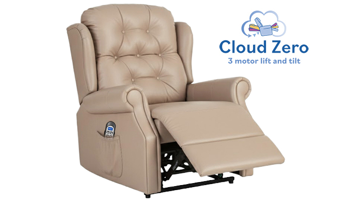 Woburn Cloud Zero Riser Recliner Chair - Standard Size