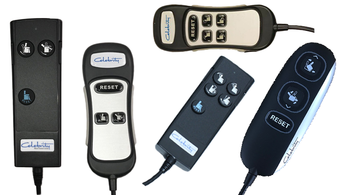 Celebrity recliner chair remote control deals